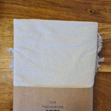 Tischdecke von Depot in beige