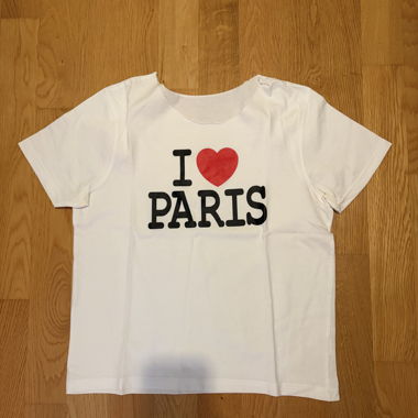 T-shirt „I love Paris“