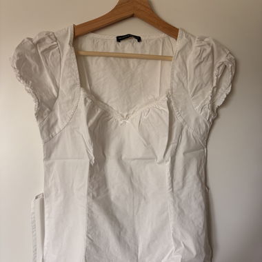 Top blanc Brandy Melville