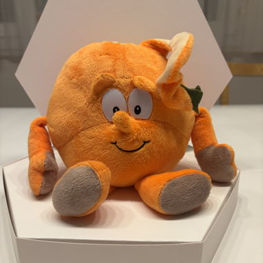 Plüschtier Orange
