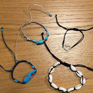 Bracelets / Armketteli, 4 Stück