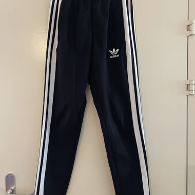 Adidas Track Pants Black White