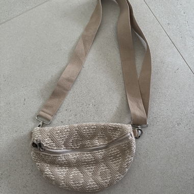 Beige Crossbody Bag