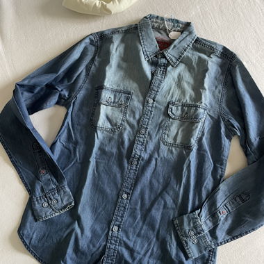 Chemise en jeans 