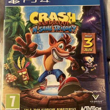 Crash Bandicoot N. Sane Trilogy PS4