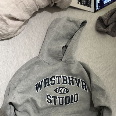 Wrst Bvhr Hoodie Grey