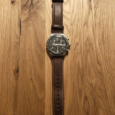 Swatch Cronografo Night Flight