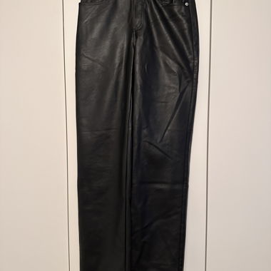 Leather trousers H&M
