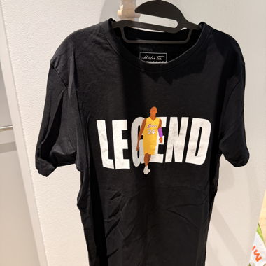T-shirt Kobe noir