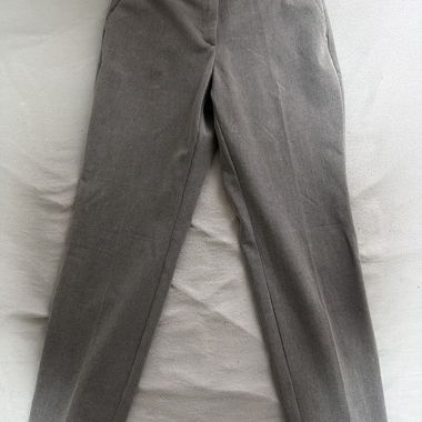 Pantalon en tissu gris