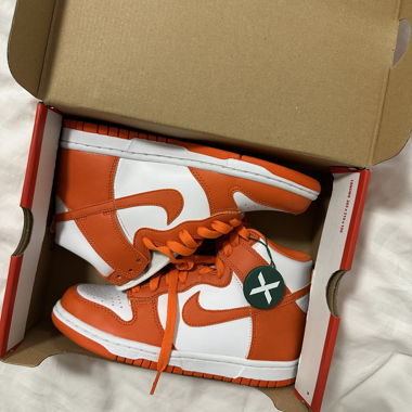 Nike Dunk Hight Orange 
