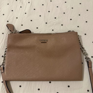 Guess pink shoulder bag