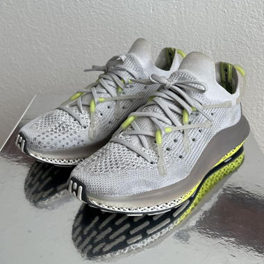 Sneakers Adidas 4D grigie in maglia