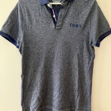 Polo Tommy Hilfiger gris