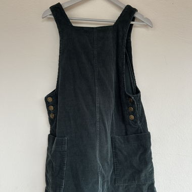 Dress (pinafore) in velvet