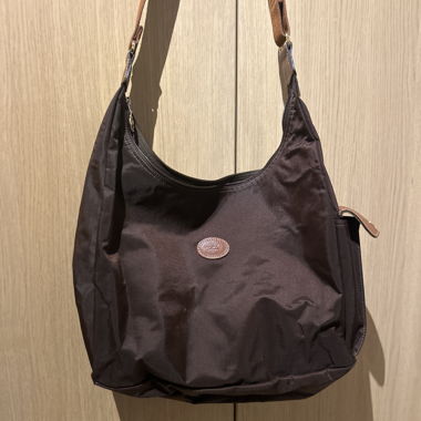 Braune Longchamp-Tasche