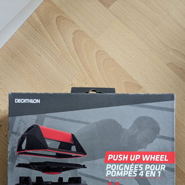 Push up wheel