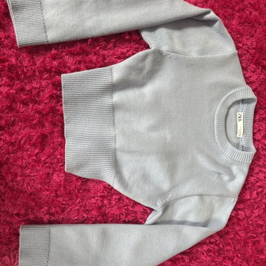 Light Blue Knit Sweater