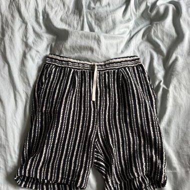 Black and White Zara Shorts