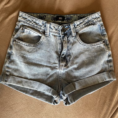 Jeans Shorts hellblau