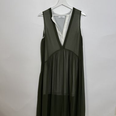 Sandro Paris Grünes Kleid