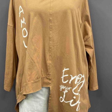Oversize Longsleeve "Enjoy your Life"