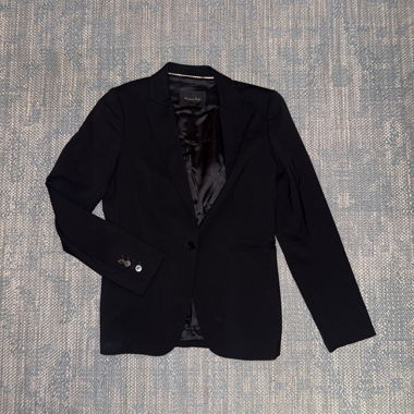 Schwarzer Massimo Dutti Blazer