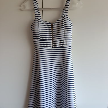 Robe rayée