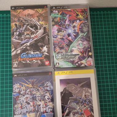 4 Gundam PSP games