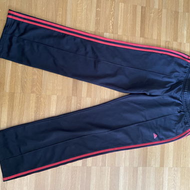 Pantalon de survêtement Adidas Noir/Rose