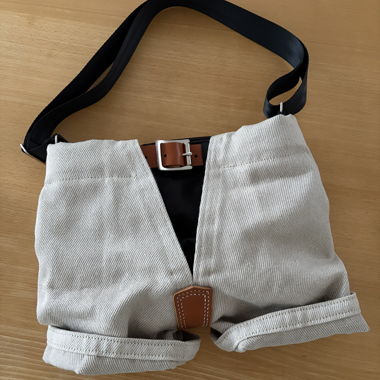 Sacoche en tissu de culotte de lutte suisse