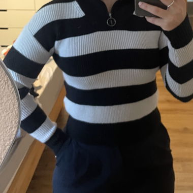 Striped sweater