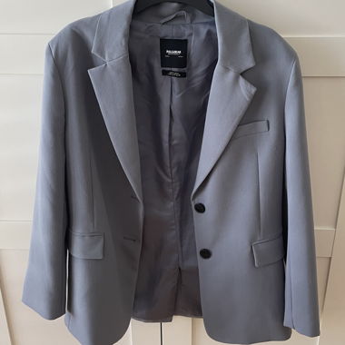 Oversized Blazer (bkaz-grey)