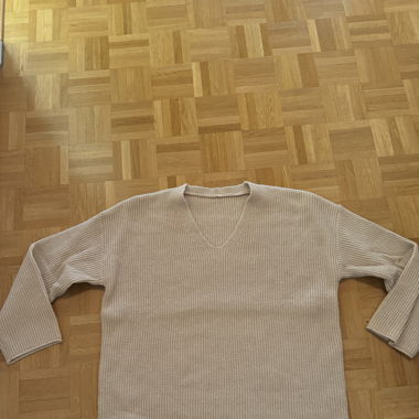 Beiger Strickpulli Gr. M