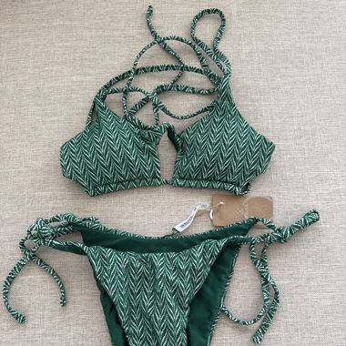 Green Bikini - Berlook - Cutout - NEW