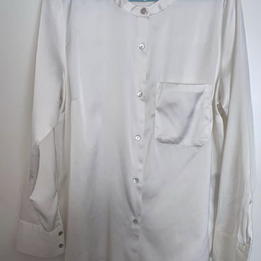Bluse mit Brusttasche 