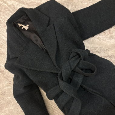 Trench coat Mango laine melangée