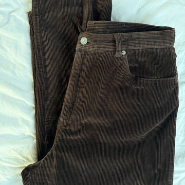 Lauren Ralph Lauren brown corduroy pants (vintage)