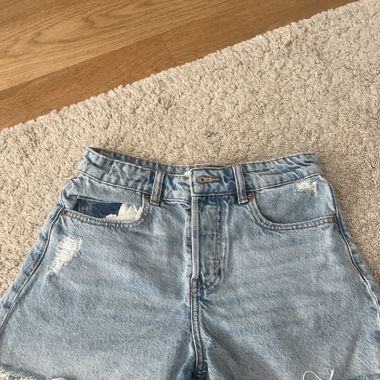 H&m Jeansshorts Hellblau