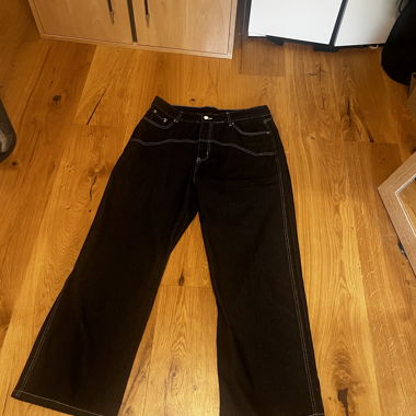 Jean noir large denim