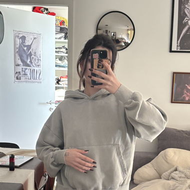 Grey hoodie
