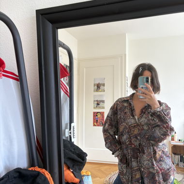 Chemise imprimée oversize