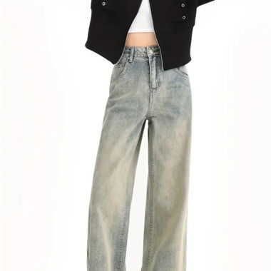 Denim Hose Damen Jeans S Blau