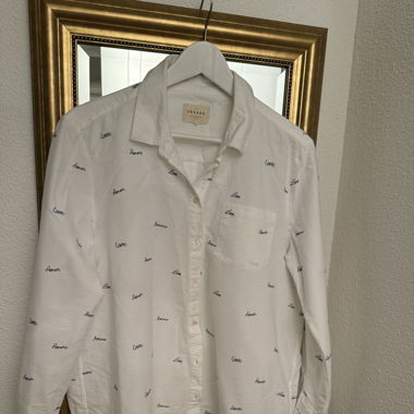 Sezane Bluse mit Print