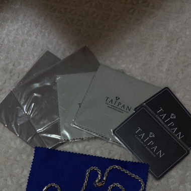 Taipan Set - KordelKette und Armband 925 Silber 