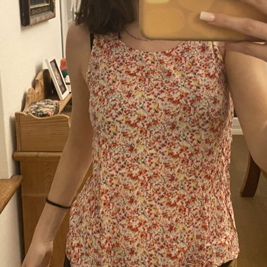 florale Bluse
