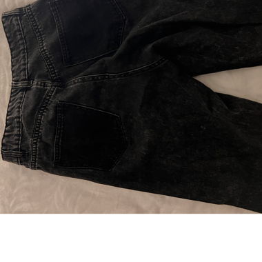 Jeans noirs coupe straight