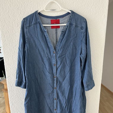 Jeanskleid mit Seitentaschen