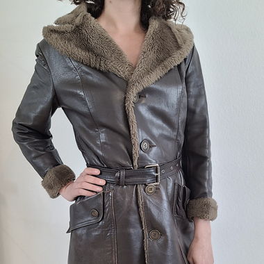 Manteau Brun Vintage "Borg Bongenie"