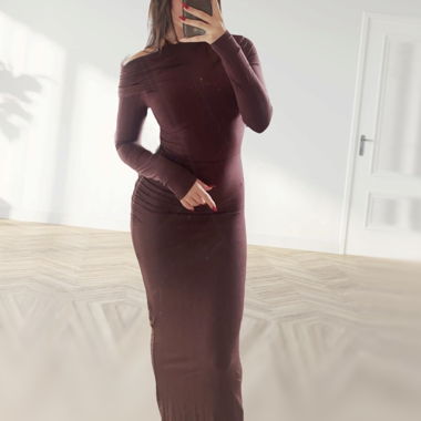 Robe manches longues
